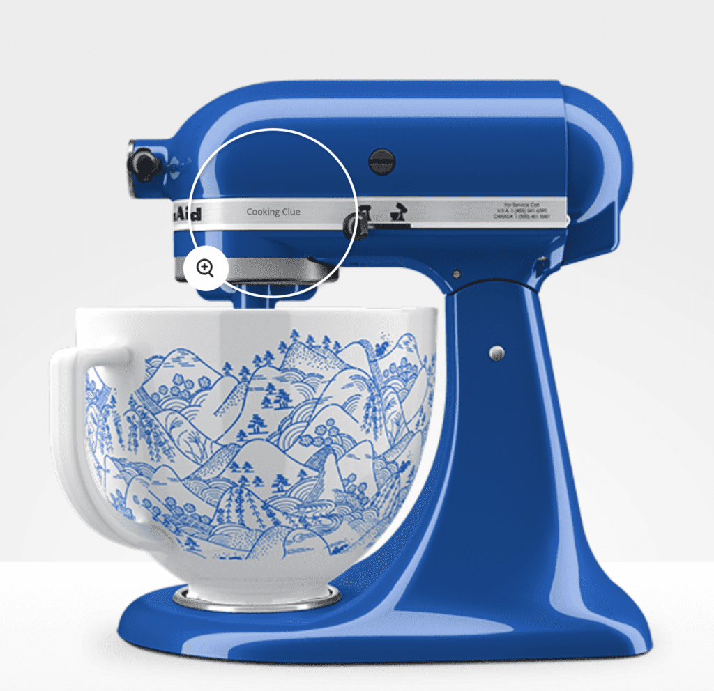 Personalised KitchenAid Artisan Series 5-Qt Stand Mixer with Customised Bowl