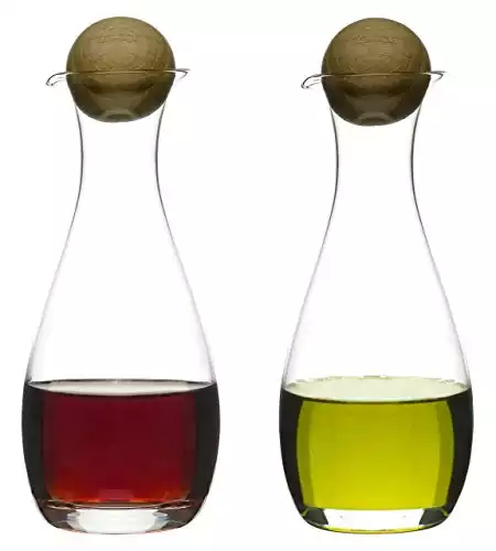 Glass Oil & Vinegar Carafes